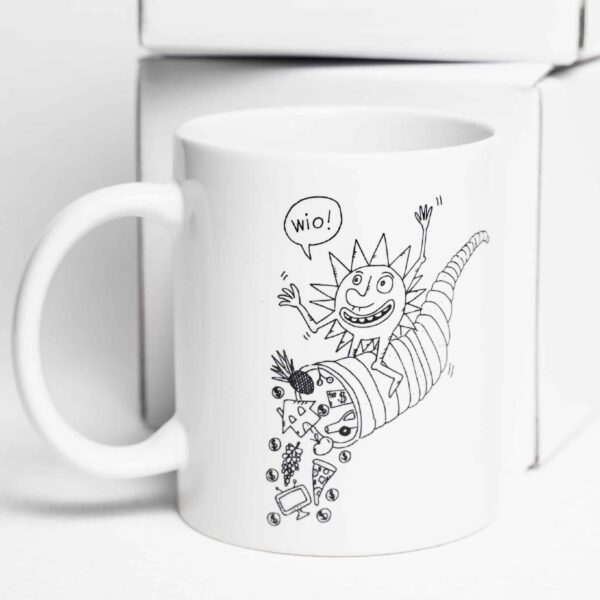 Kubek ,,Jestem przestrzenią obfitości''