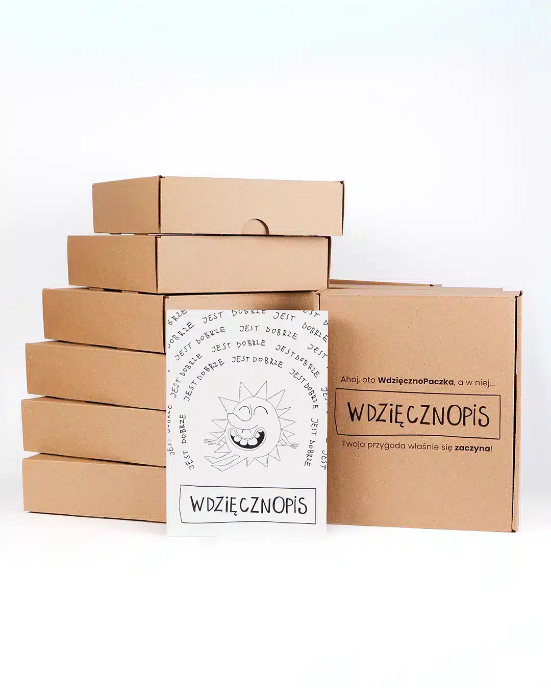 Wdziecznopis pakiet hurt 10 sztuk wdziecznopaczka