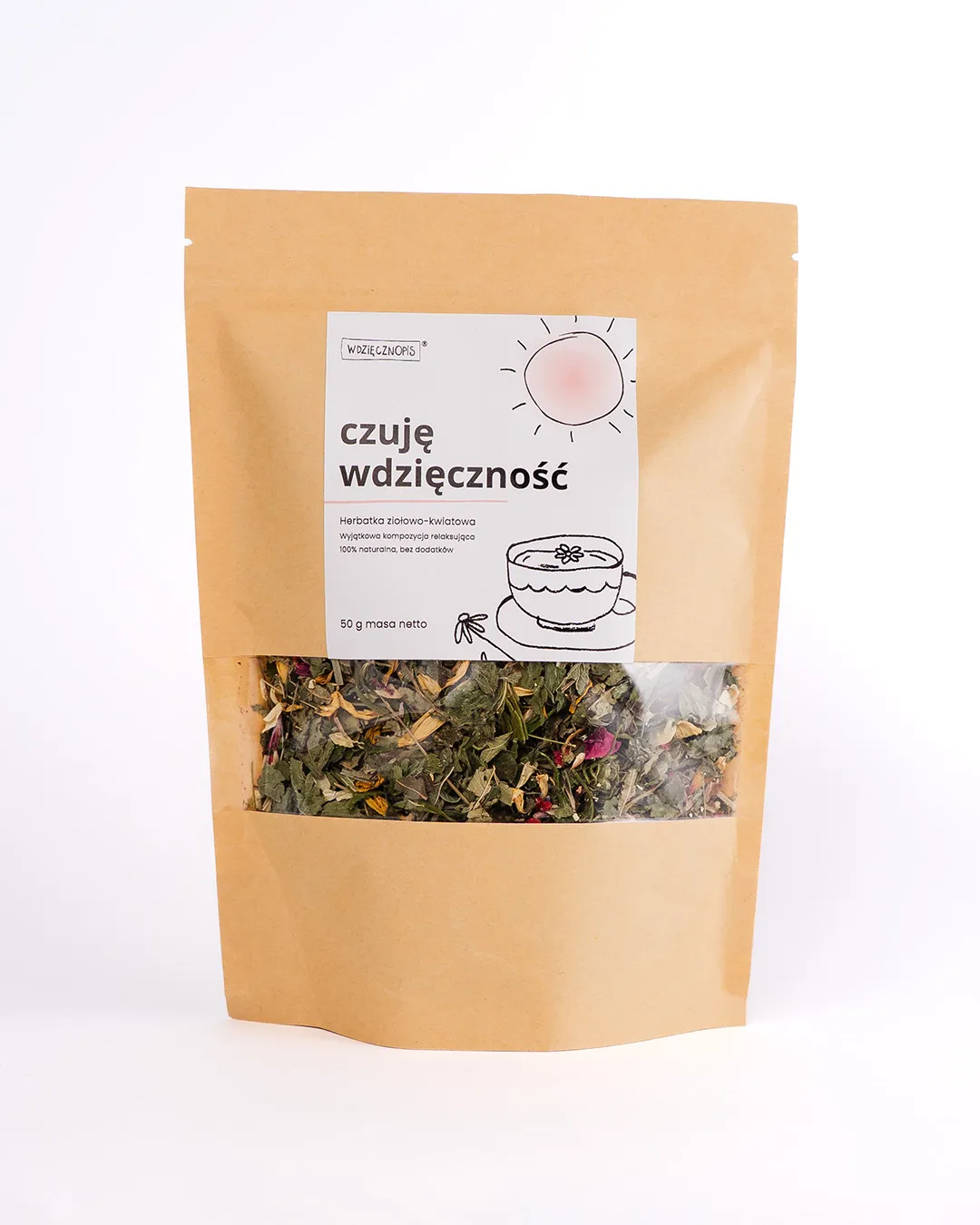 herbata czuje wdziecznosc wdziecznopis 50 g front