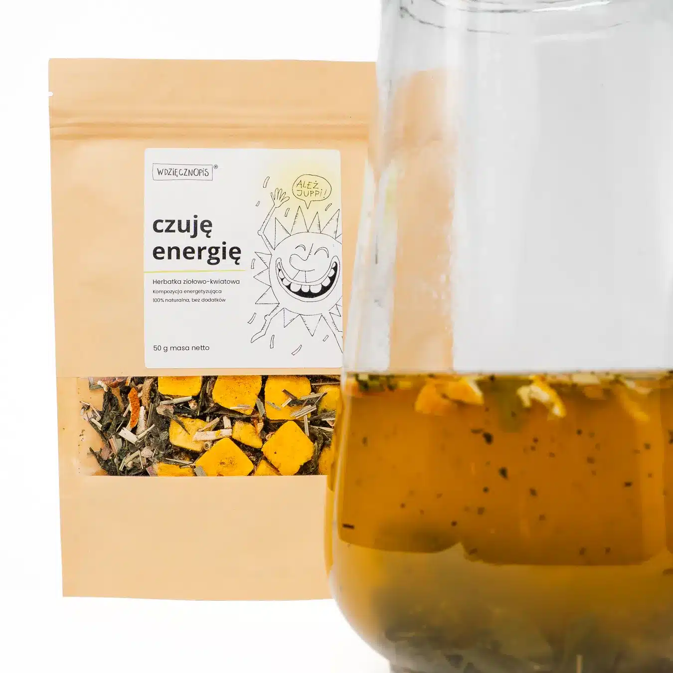 czuje energie herbata sencha dzbanek