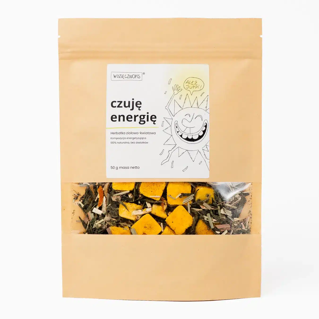 czuje energie herbata sencha front susz