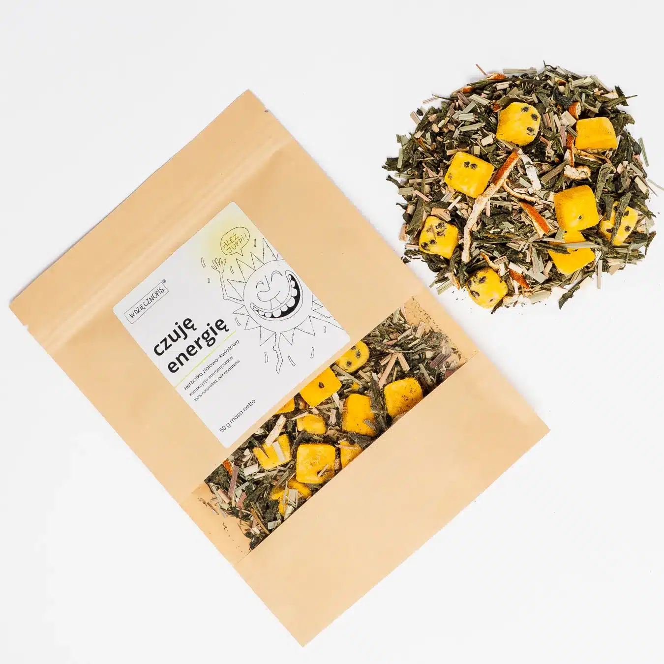 czuje energie herbata sencha susz