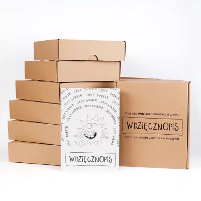 Wdziecznopis pakiet hurt 10 sztuk wdziecznopaczka